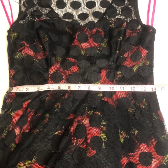 Floral Betsy Johnson A-Line Dress - Picture 6 of 9